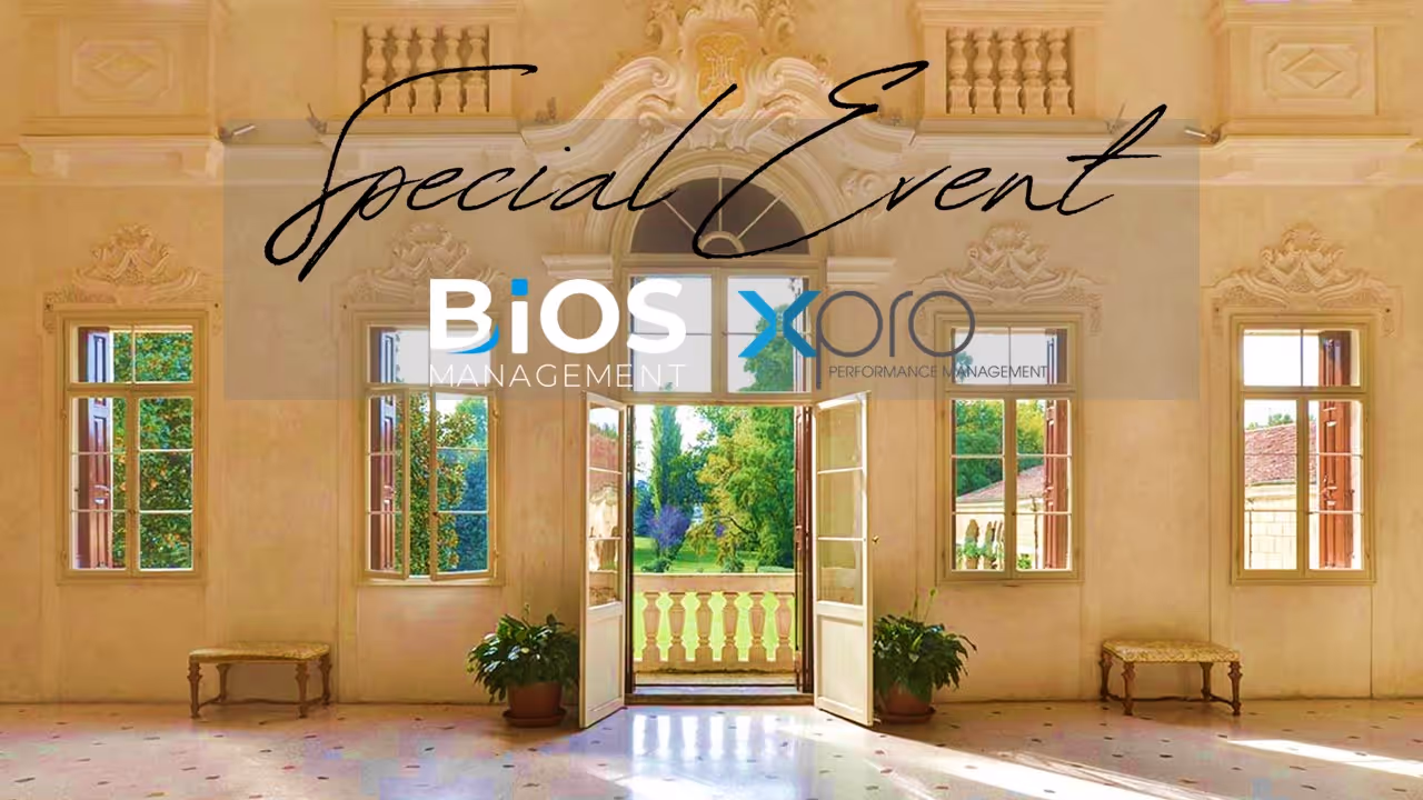 Special Event Bios Management e Xpro Consulting