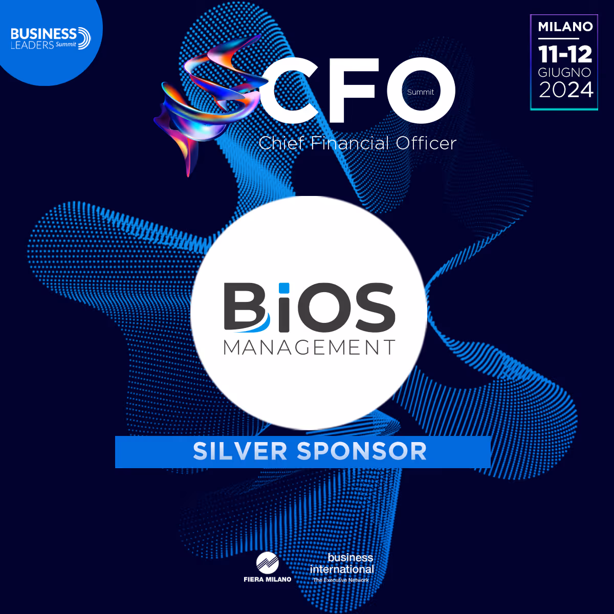 Bios Management Partner del CFO Summit 2024