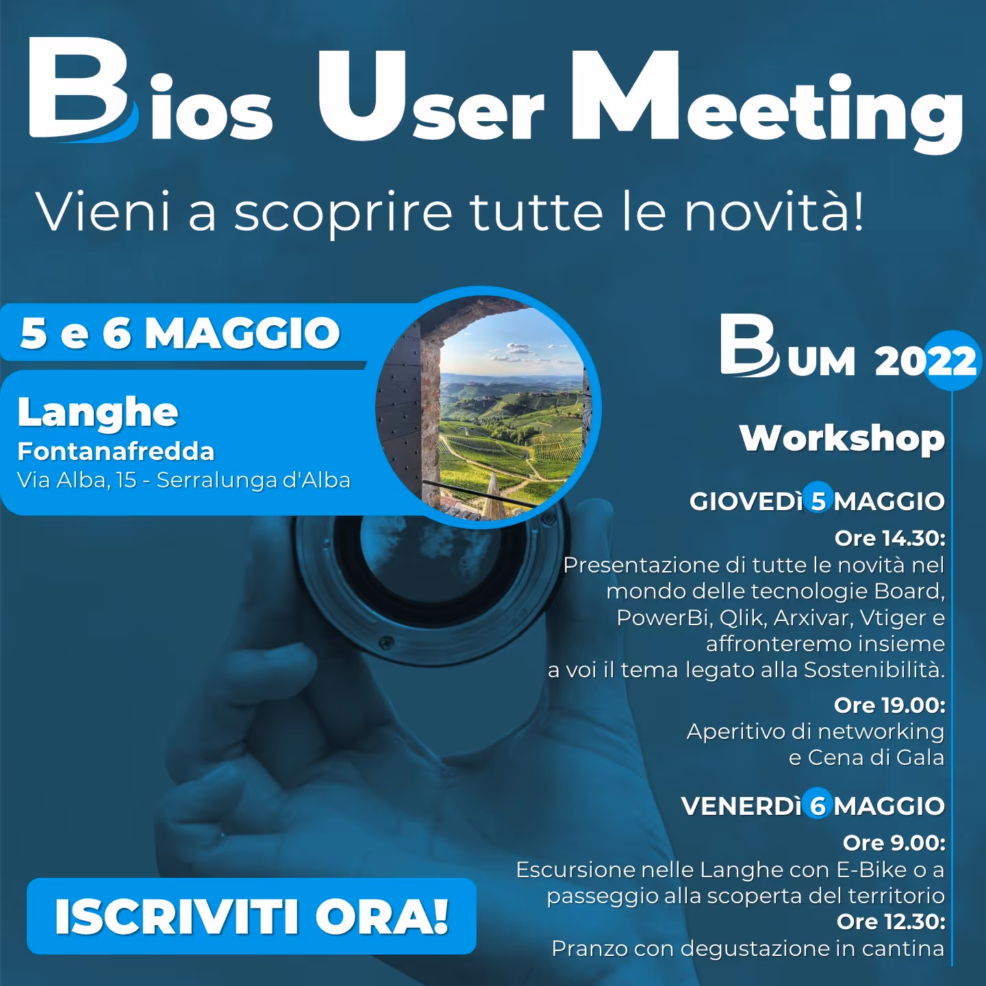 BUM LANGHE 2022 | 5 e 6 Maggio
