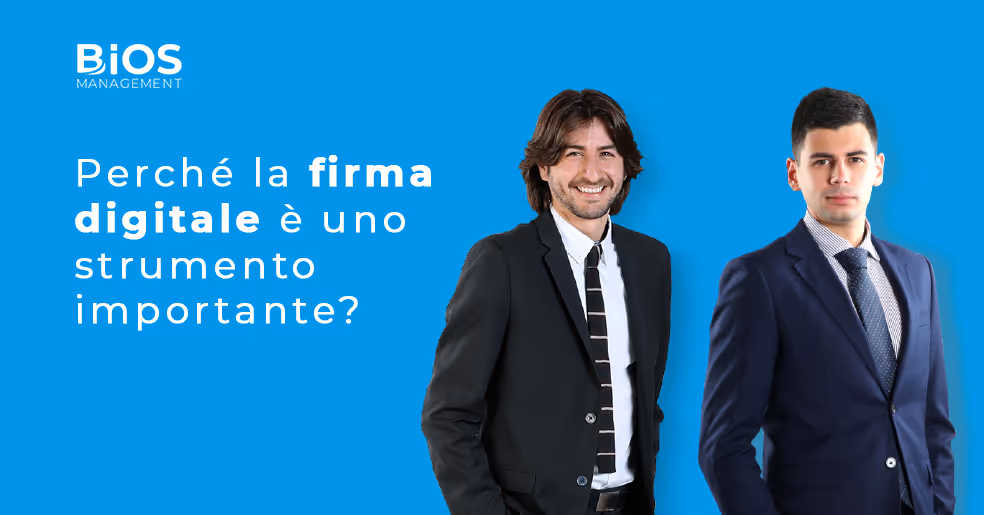 Perché la firma digitale è uno strumento importante?