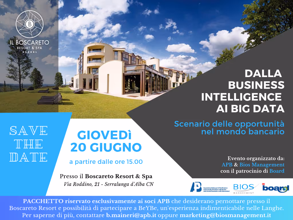 Dalla Business Intelligence ai Big Data