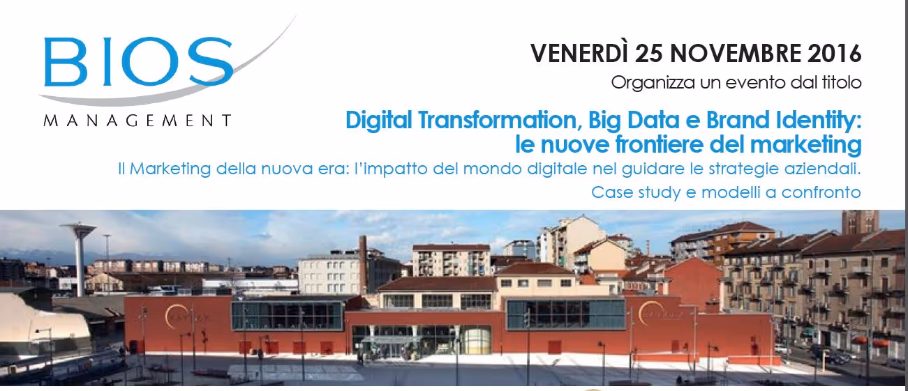 Digital Transformation, Big Data e Brand Identity: le nuove frontiere del marketing