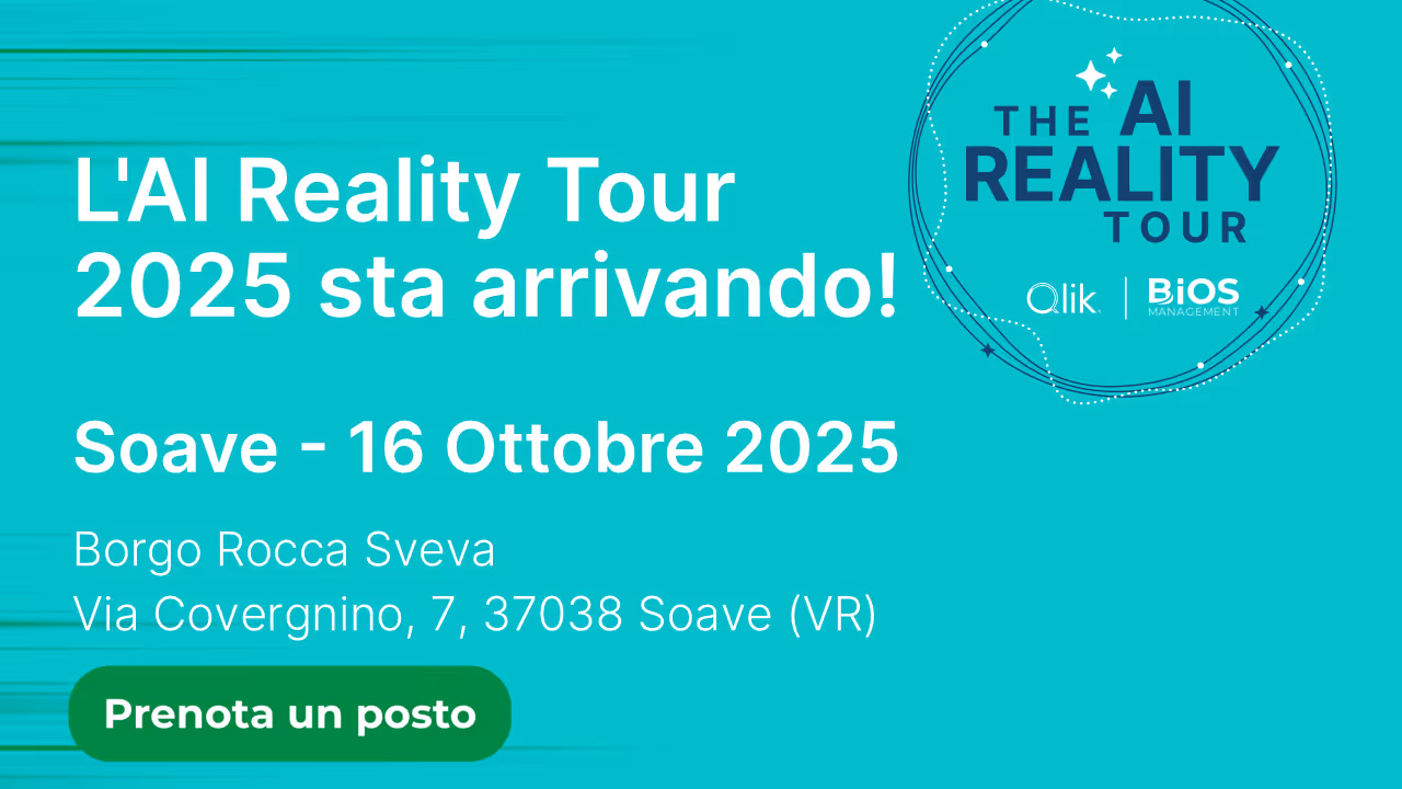 AI Reality Tour 2025! Ti aspettiamo il 16 Ottobre a Soave
