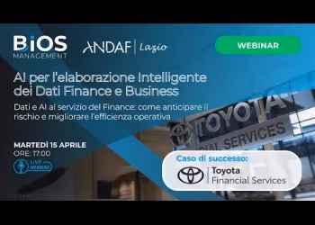 AI per l’elaborazione Intelligente dei Dati Finance e Business