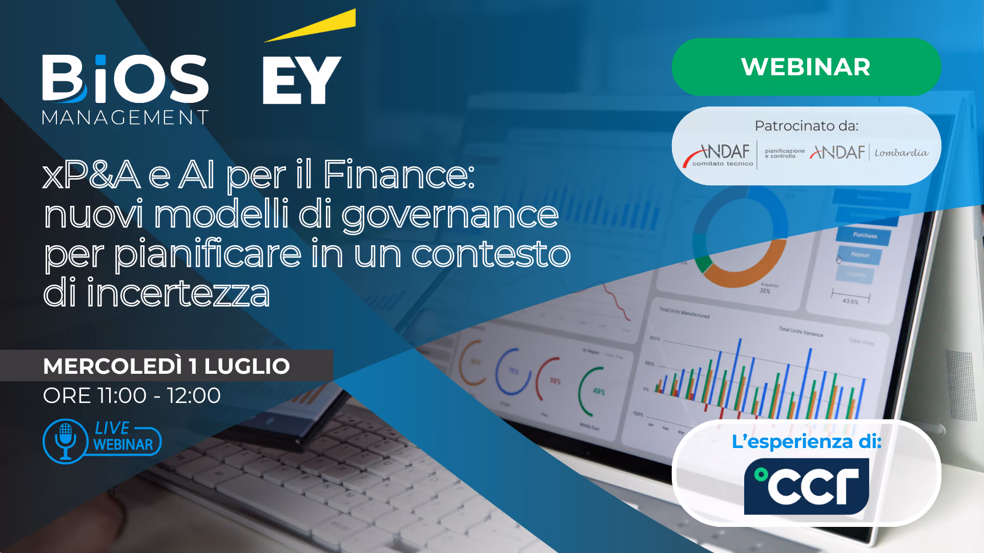 xP&A e AI per il Finance: nuovi modelli di governance per pianificare in un contesto di incertezza
