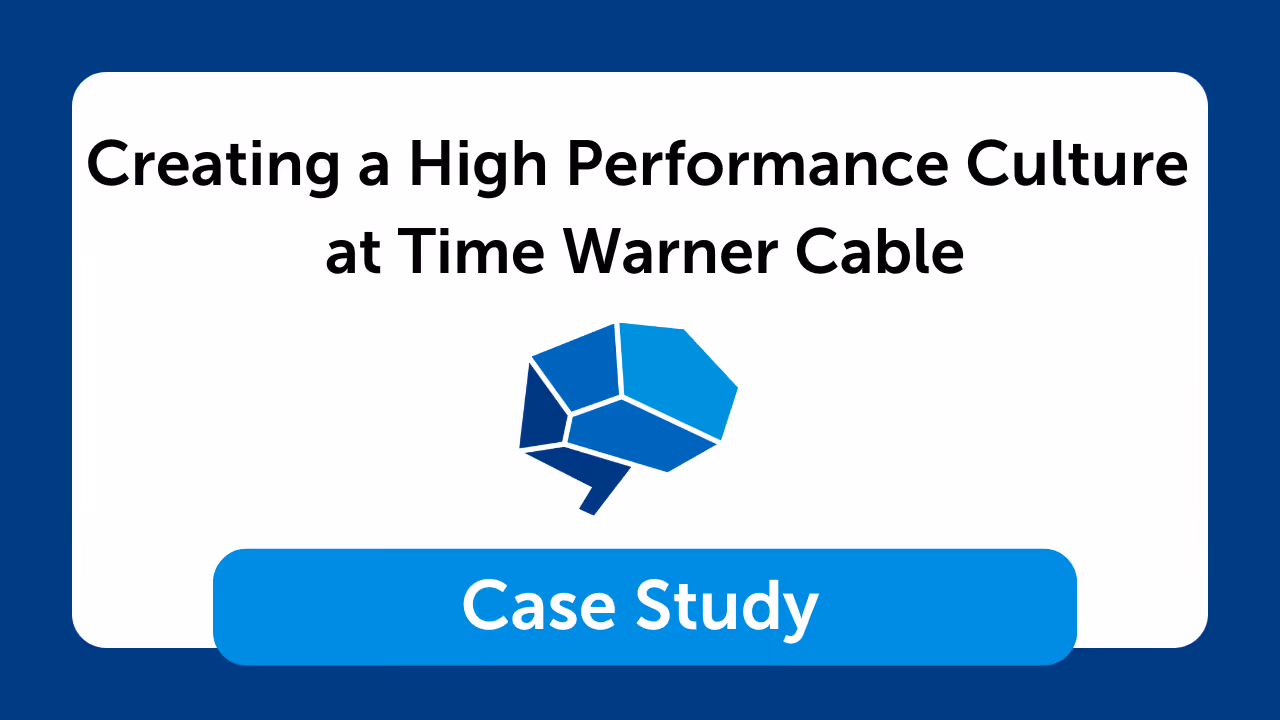 Time Warner Cable: Manager Capability Case Study