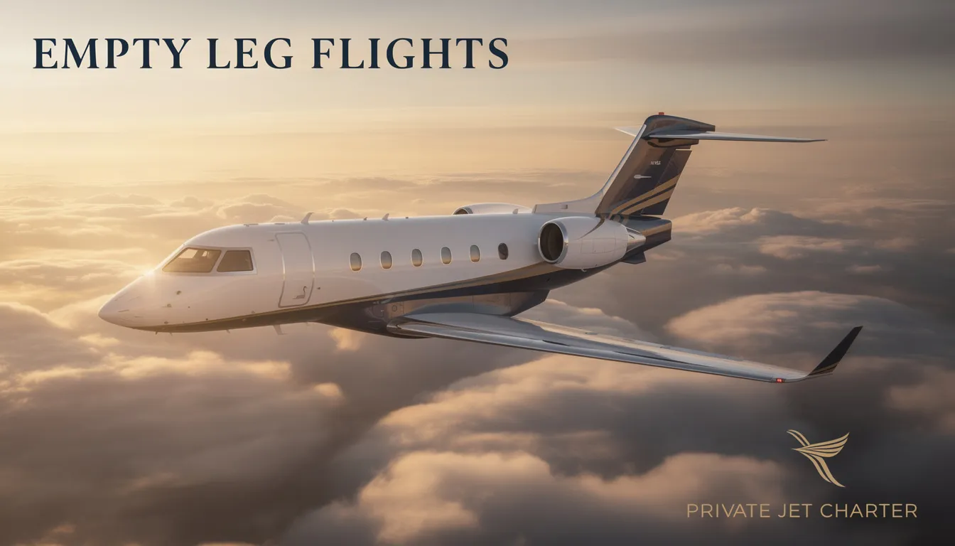The image showcases a sleek private jet parked at a private terminal, emphasizing the luxury and convenience of private jet travel. This scene highlights the benefits of charter flights, particularly empty leg flights, offering personalized service and direct access to exclusive destinations without the hassles of commercial air travel.