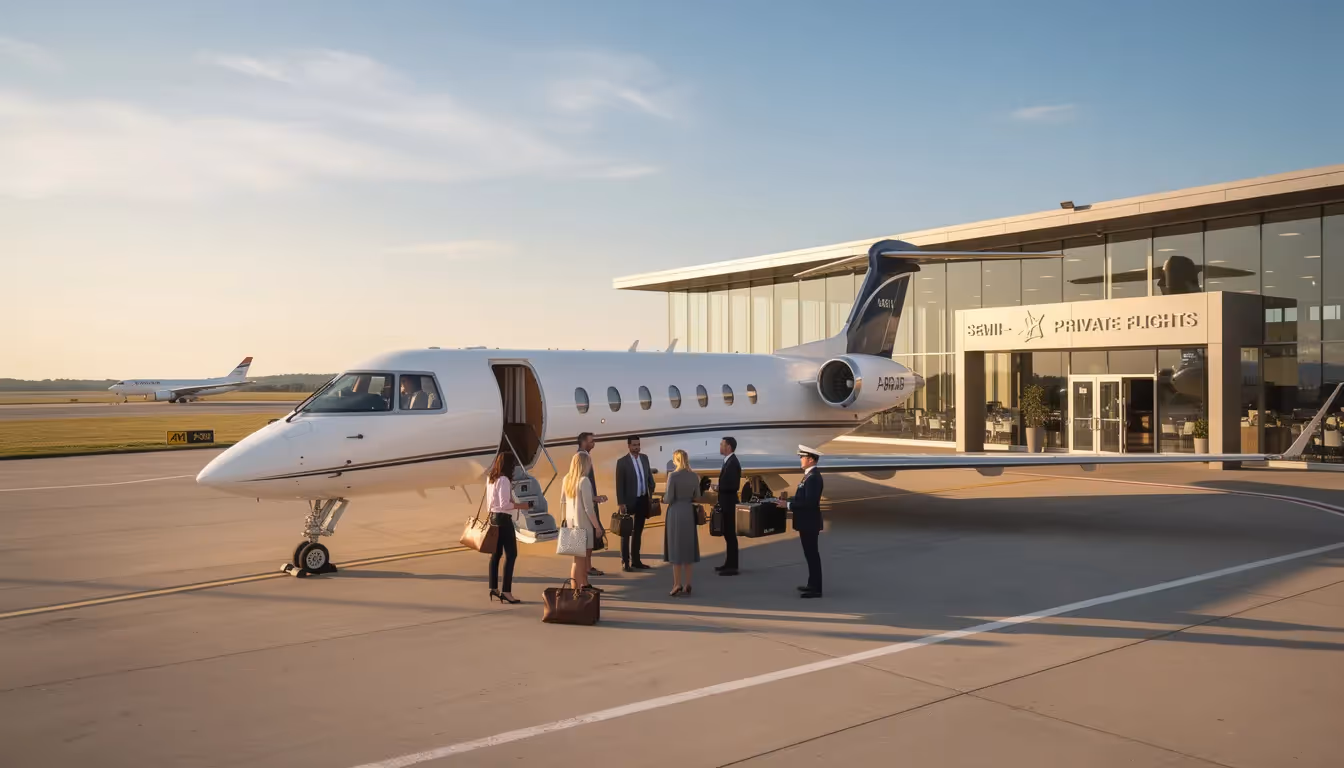 The Best Options for Semi-Private Flights: Affordable Luxury Travel
