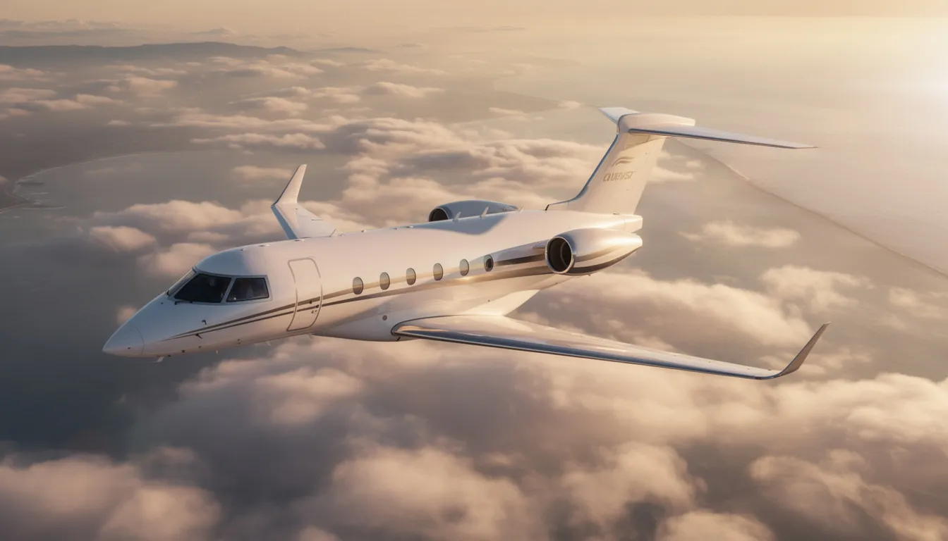 The image depicts a sleek private jet parked on the tarmac, ready for a private jet charter flight. The background shows an airport terminal, emphasizing the luxury and convenience of private jet travel, ideal for those looking to charter a private jet for their next trip.