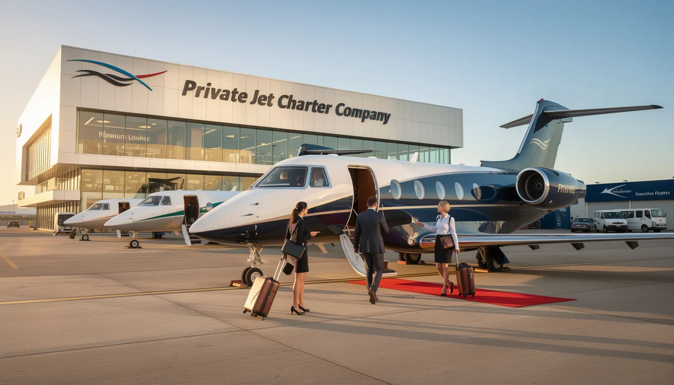 Top 10 Private Jet Charter Companies in the USA for Luxury Travel Options