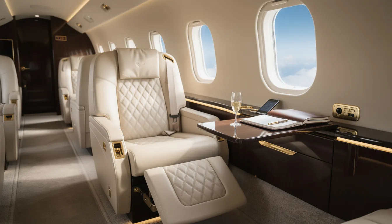 The Best Seat on a Private Plane: Comfort, Cost, and Booking Tips