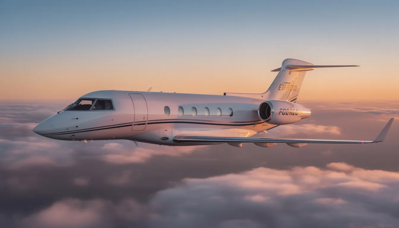 The image depicts a sleek private jet parked at a private terminal, highlighting the luxury and convenience of private charter flights. Travelers seeking efficient air travel can enjoy tailored services and avoid crowded terminals, making their journey more enjoyable and hassle-free.