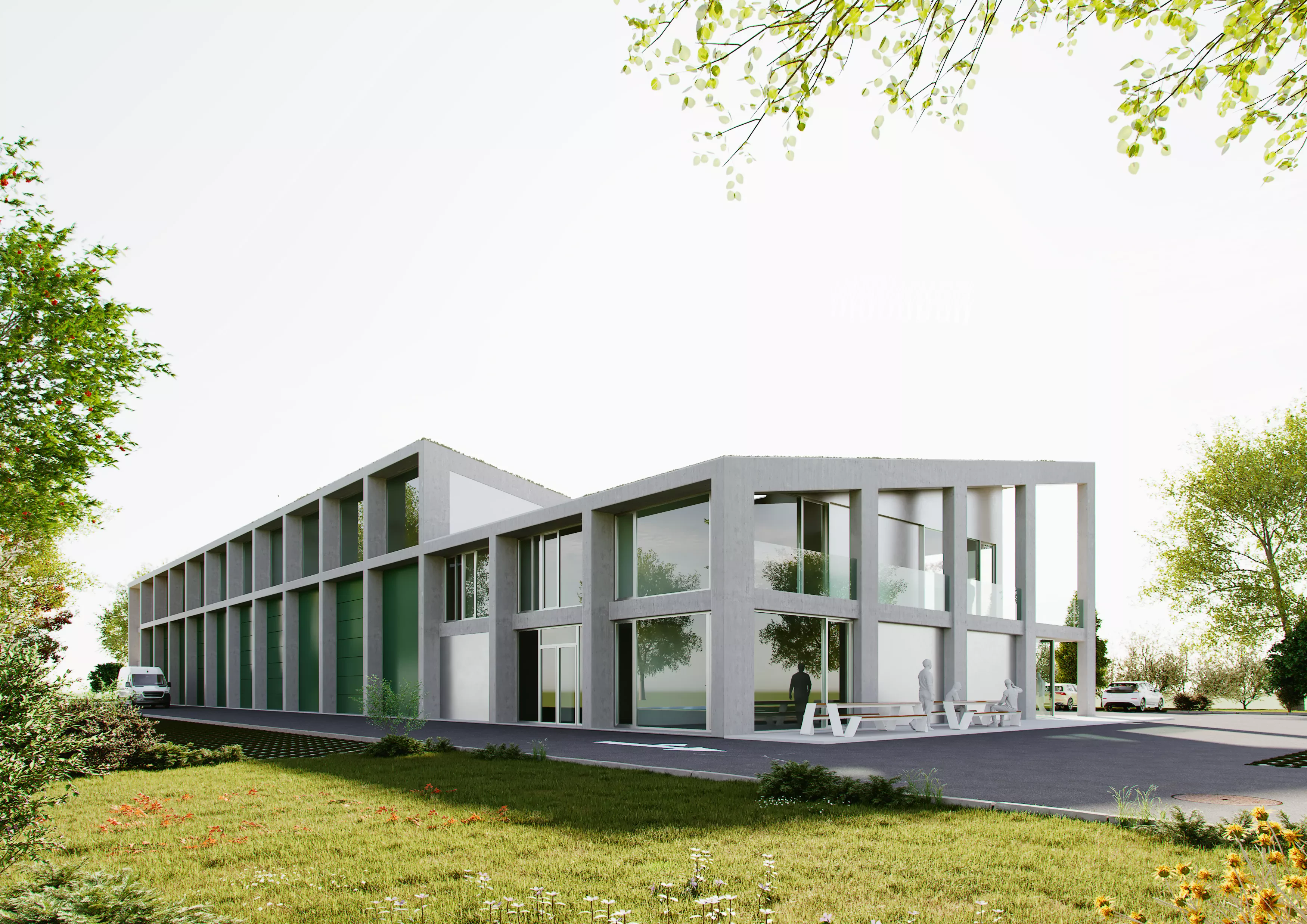 Kantoor / Loods Stad Gistel