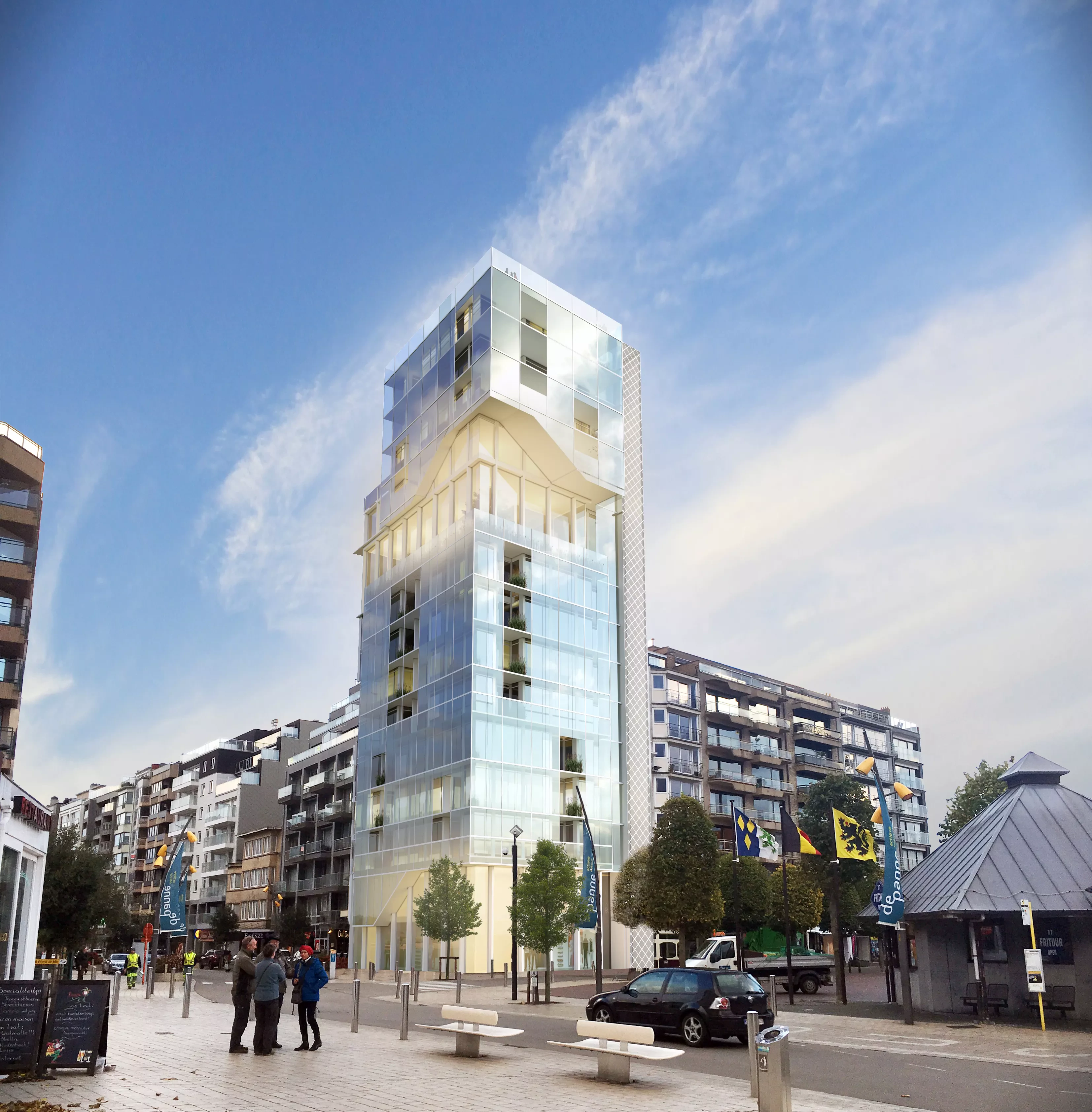 Meergezinswoning met stadskantoor Mon Bijou