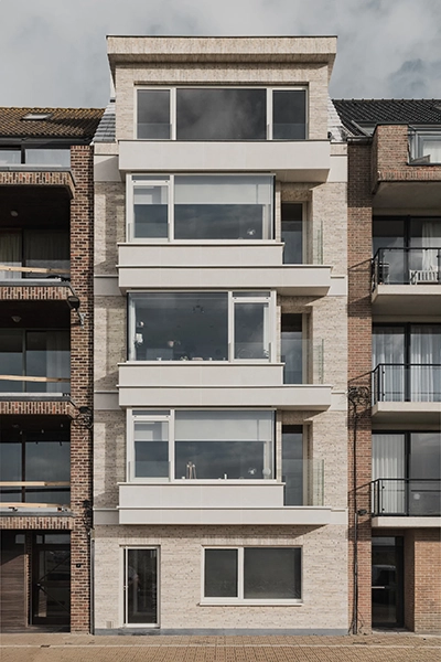 Gevelrenovatie Duinhelm