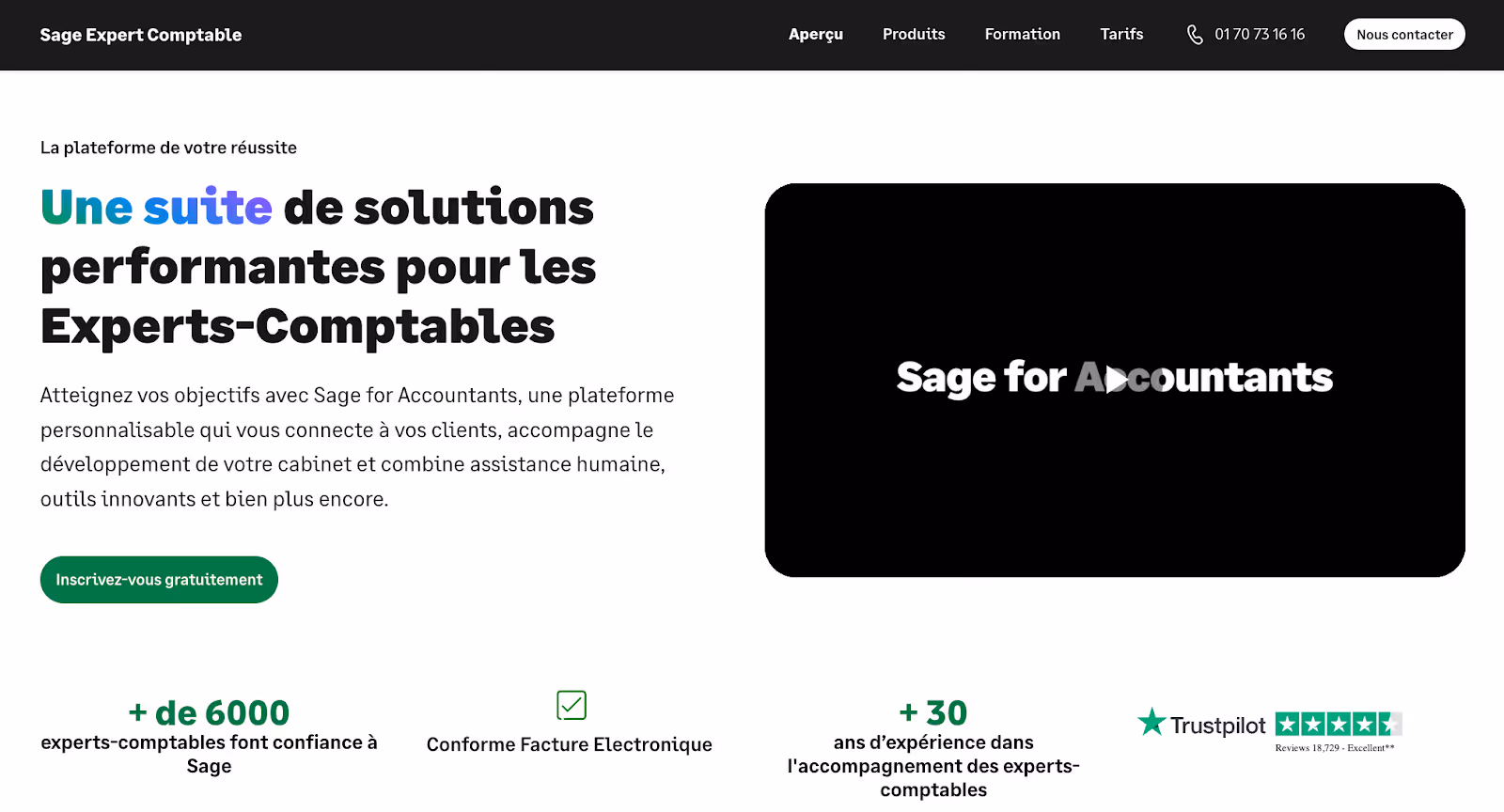 Site web sage expert comptable