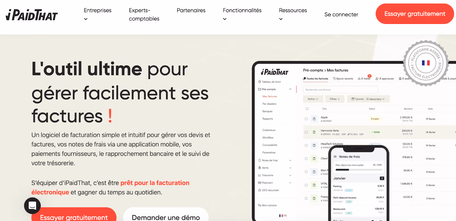 Site web PaidThat