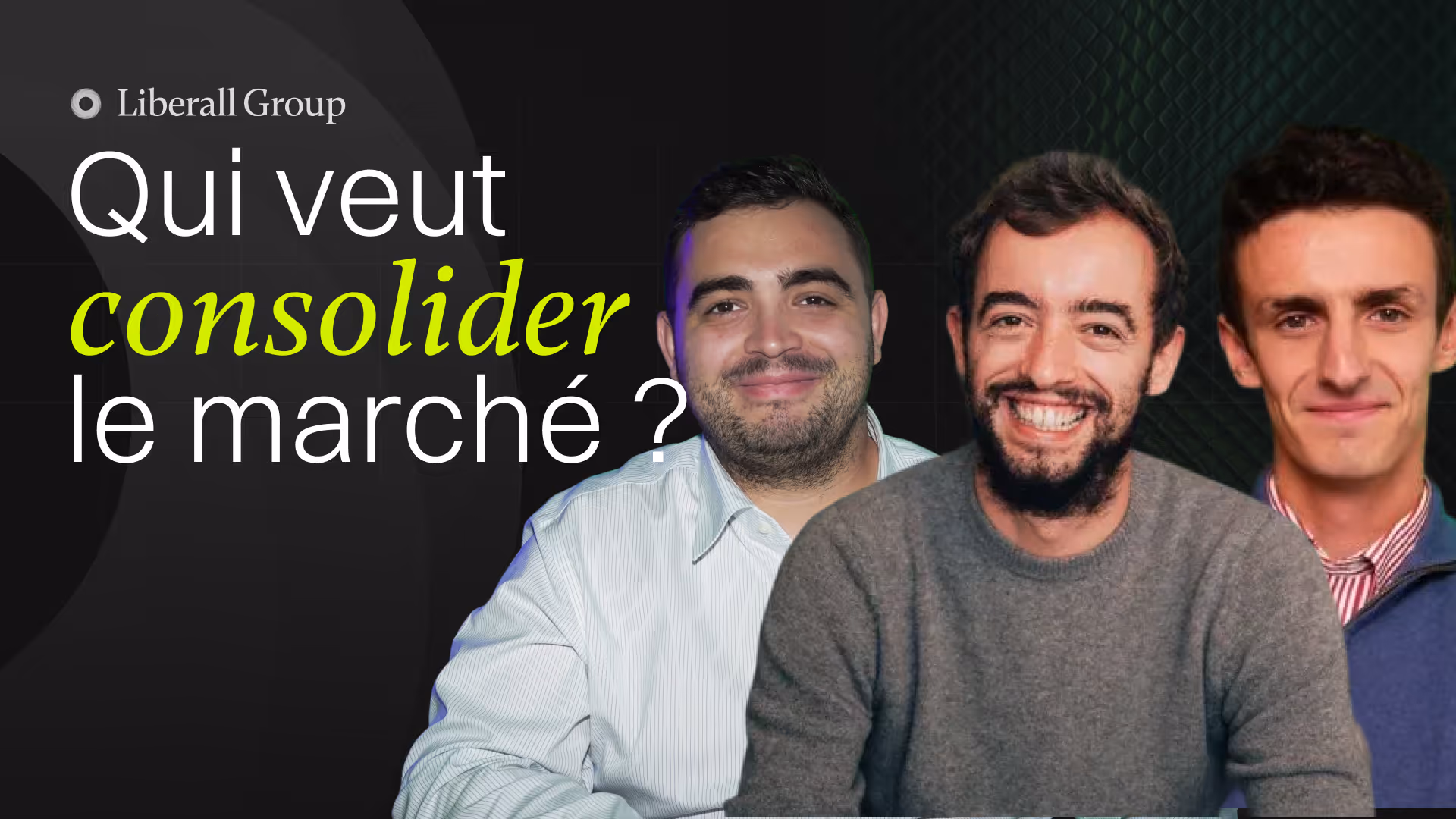 Miniature Qui veut consolider le marché