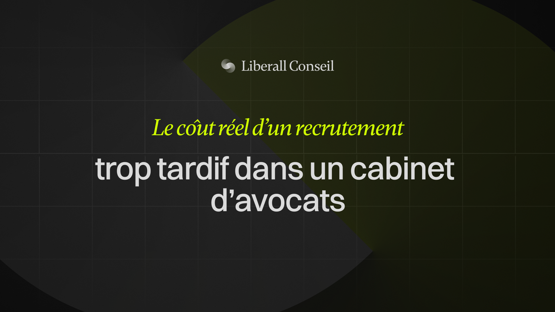 Le coût réel d'un recrutement trop tardif dans un cabinet d'avocats