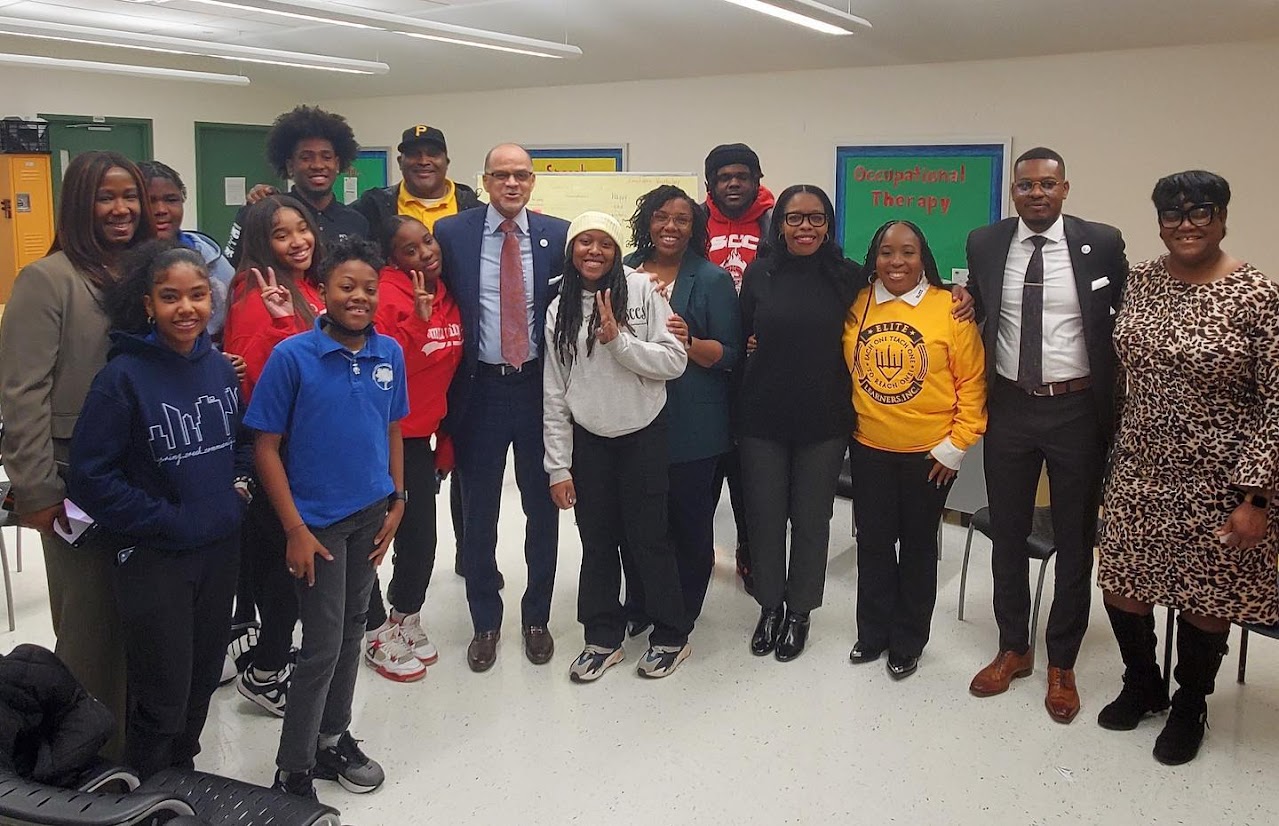 “Group photo with educators”

