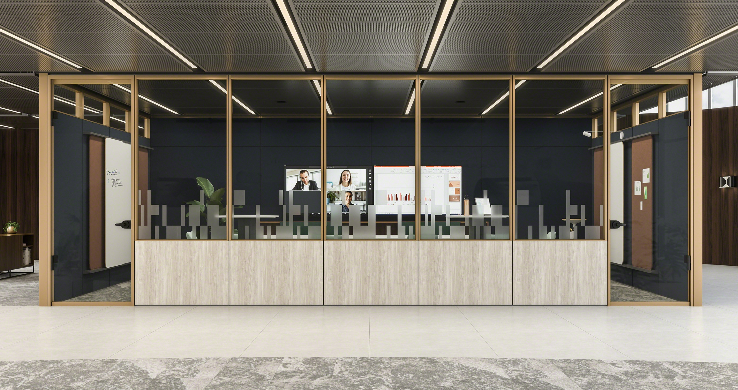 image of commercial interior for an interior design firm