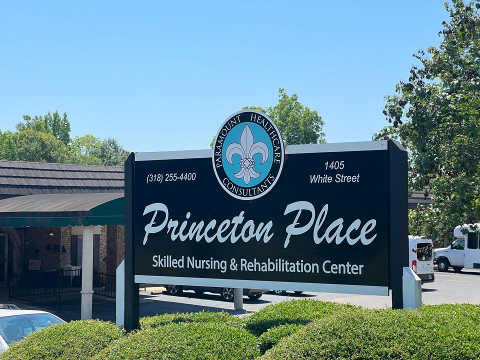 Outdoor sign of Princeton Place