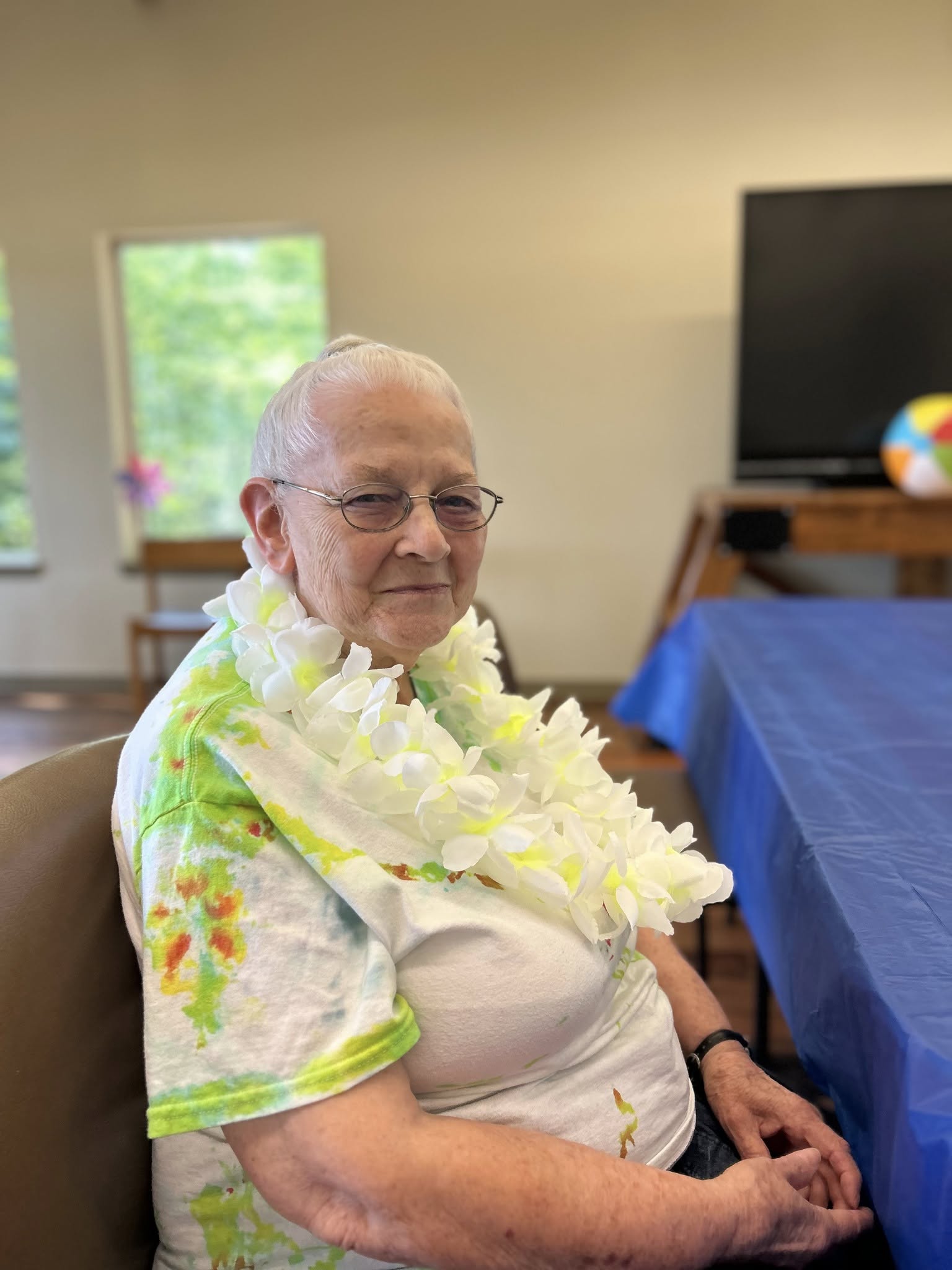 Picture of a happy resident