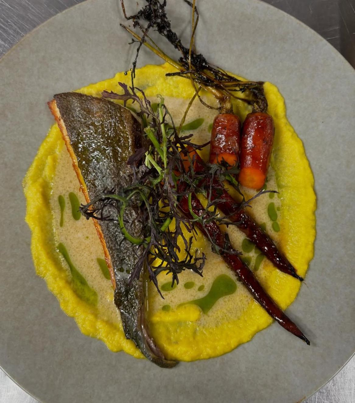 image of signature dish for a modern restaurant