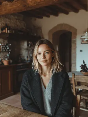 Image of cottage visitors