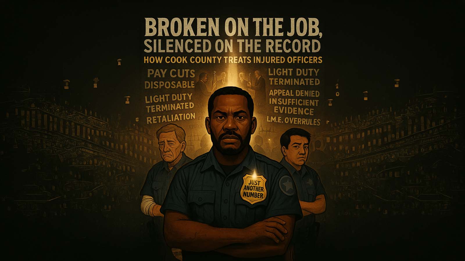 Broken on the Job, Silenced on the Record: How Cook County Treats Injured Officers