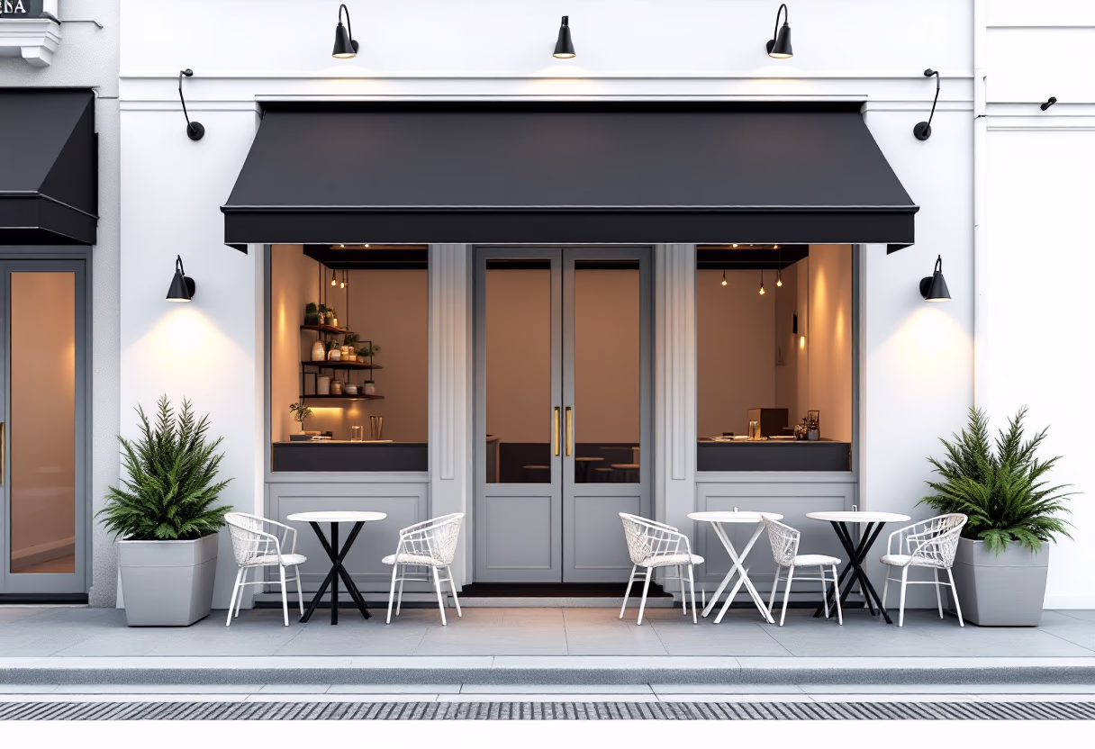 image of cafe exterior