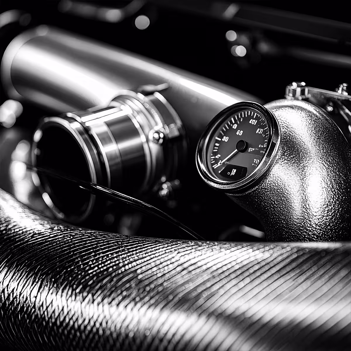Scan tool displaying ignition and fuel trim data during performance diagnostics