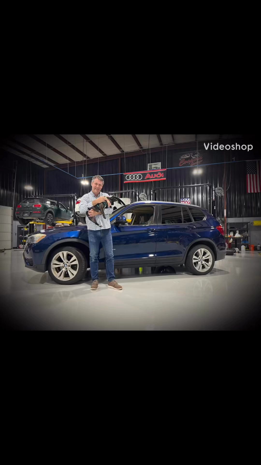 2016 BMW X3 with owner Deech at Cooper’s—second opinion done right.