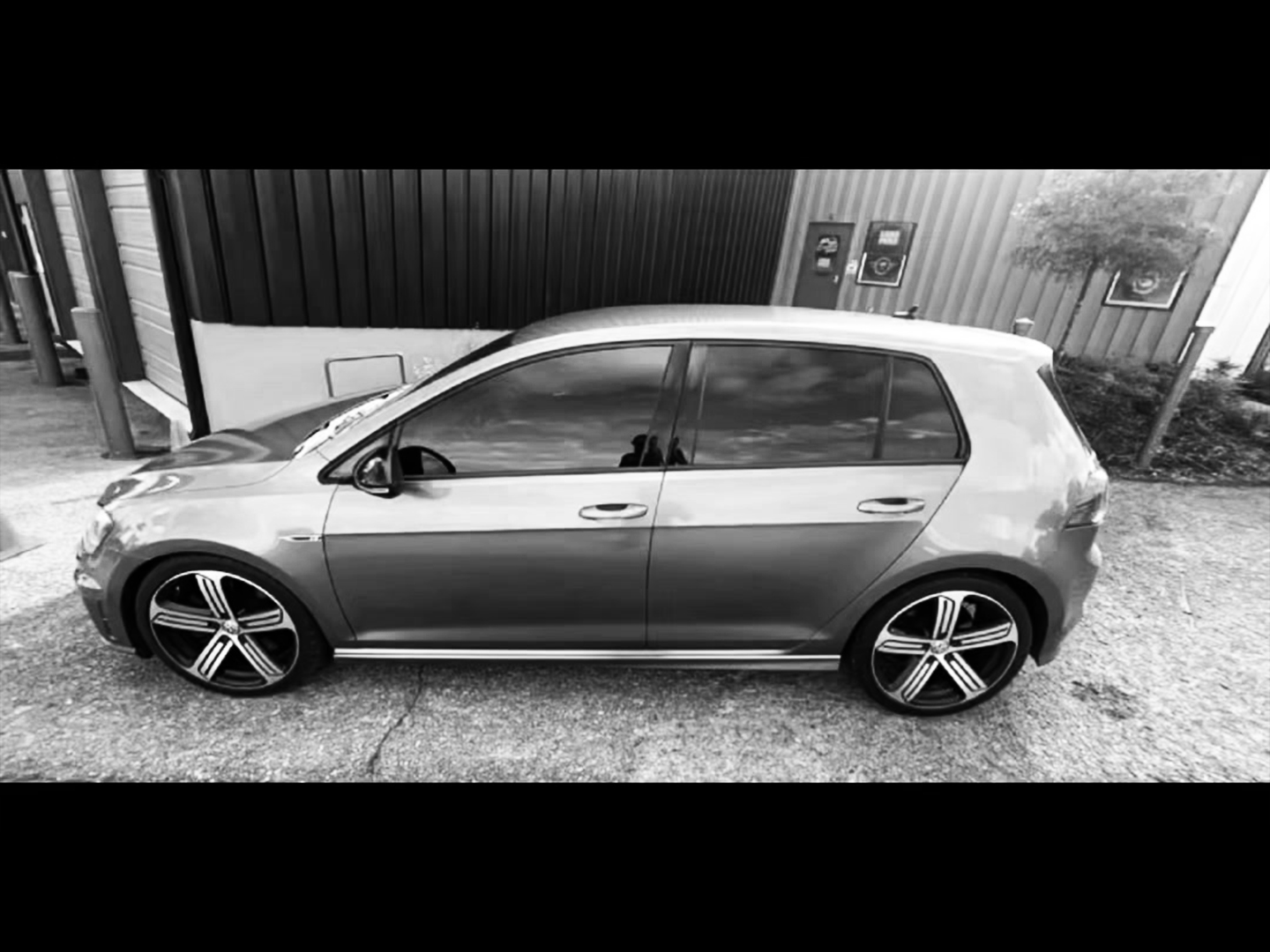 2016 Volkswagen Golf R in the shop after camshaft replacement.