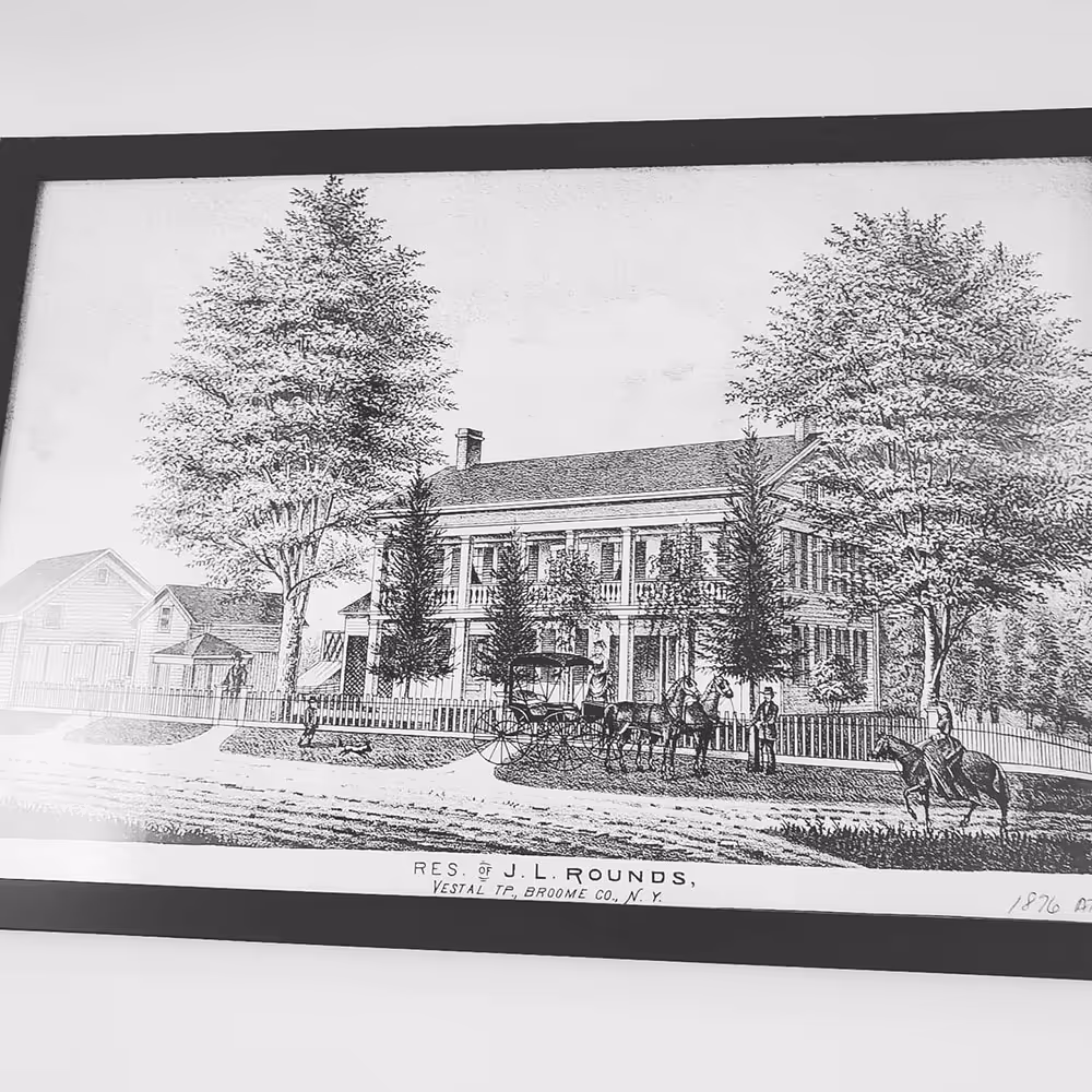 Old draw of the place