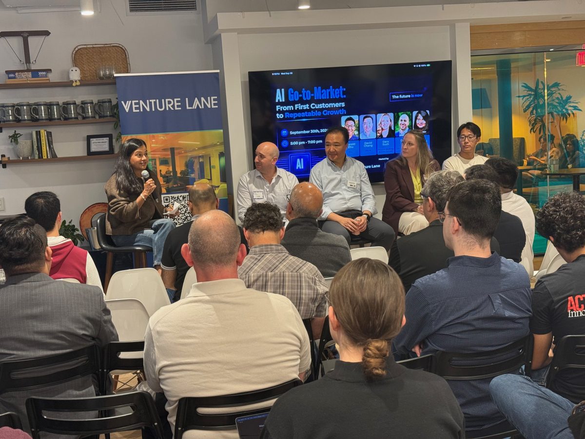 FounderWay AI Go-to-Market panel at Venture Lane in Boston