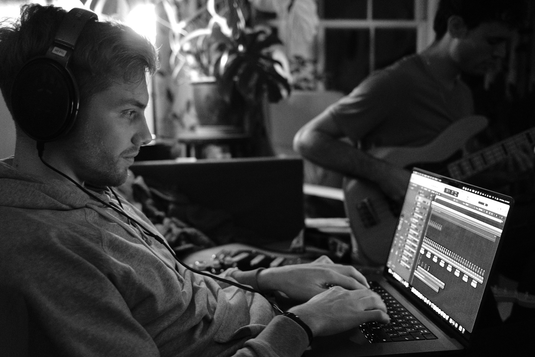 Analog synth session