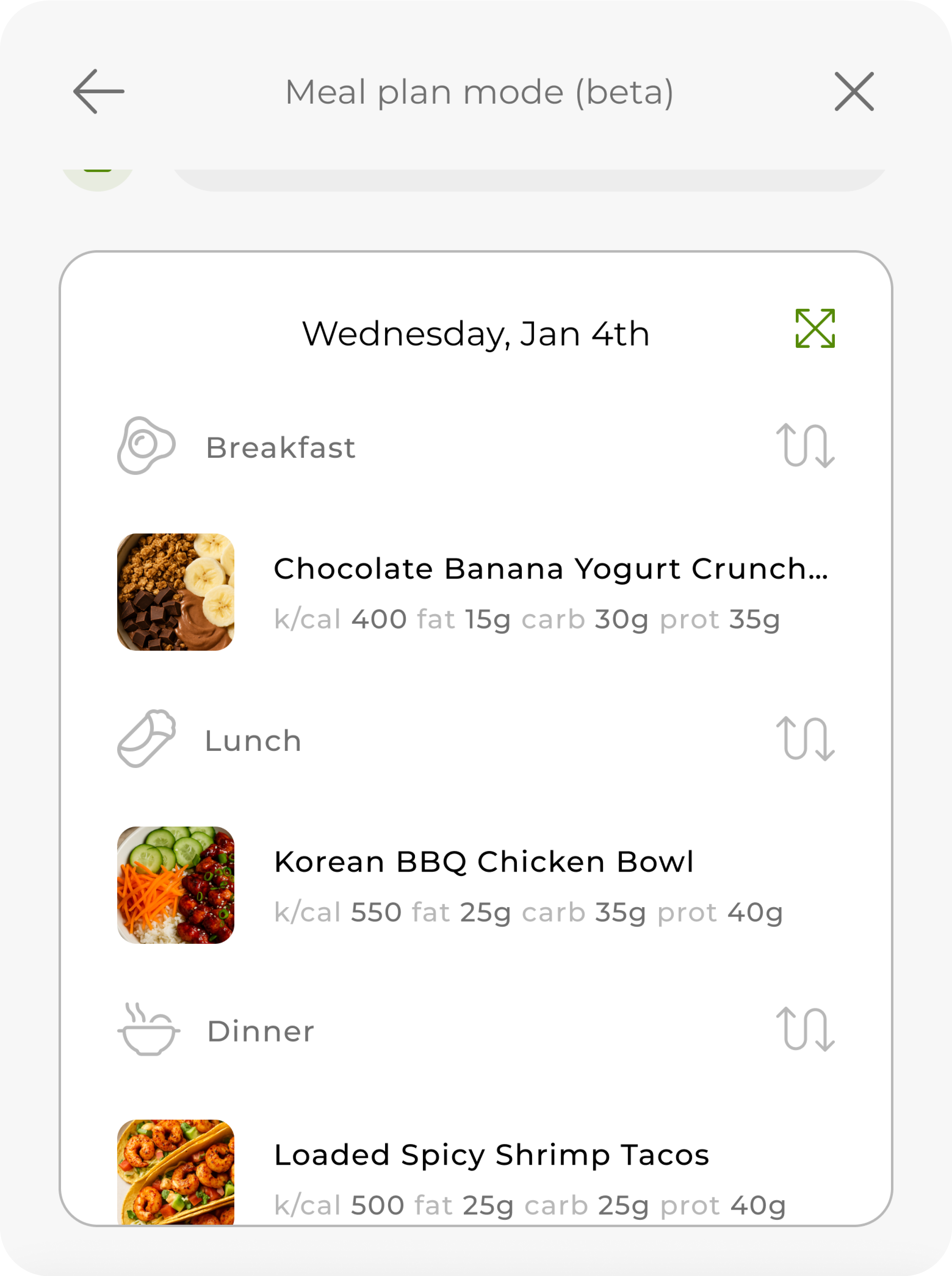 Product image of Chefie AI meal planner