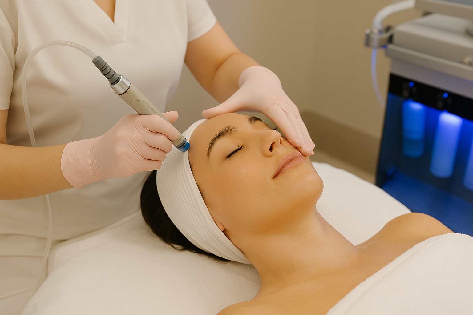 HydraFacial treatment