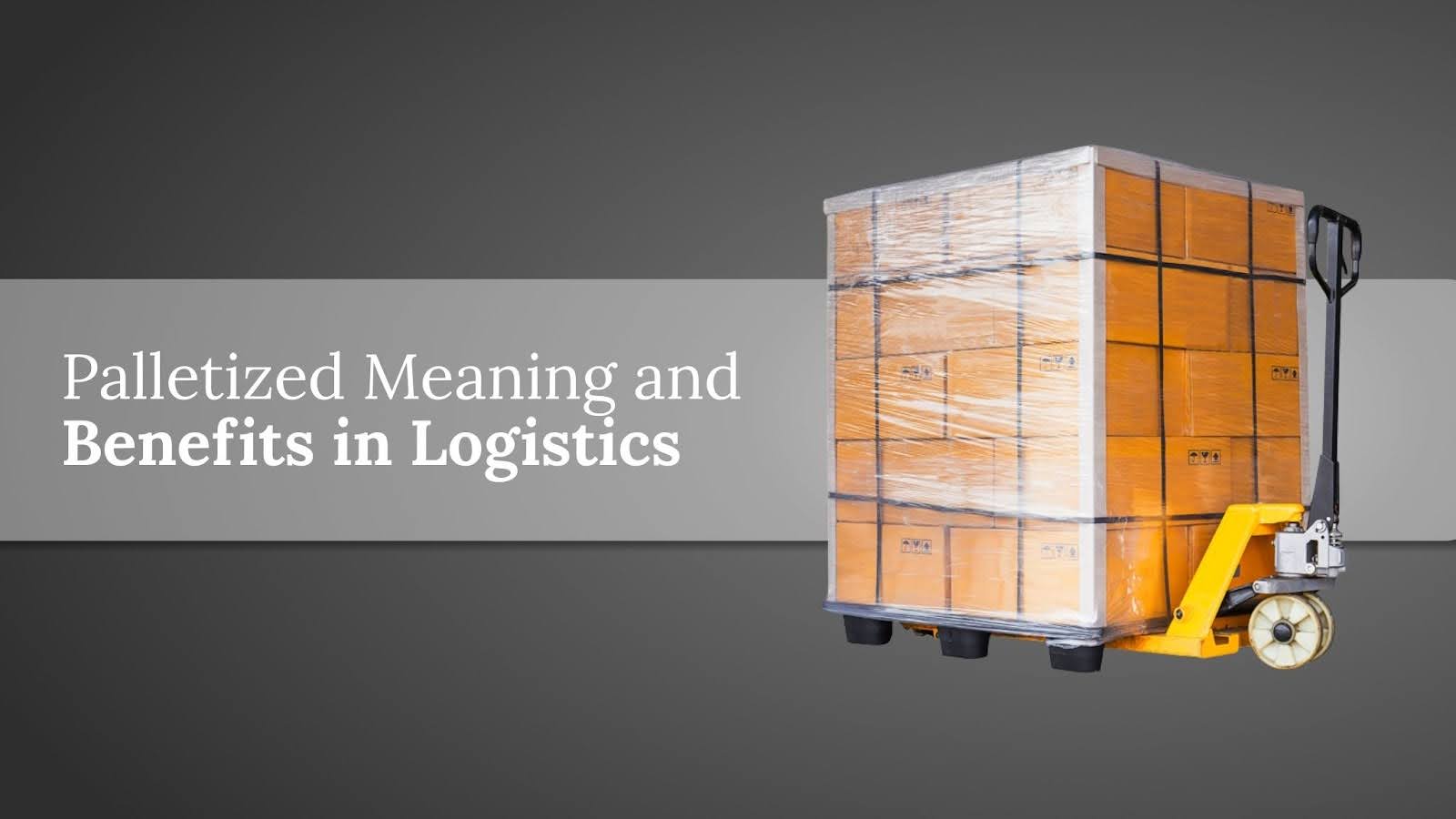 Palletized Meaning and Benefits in Logistics