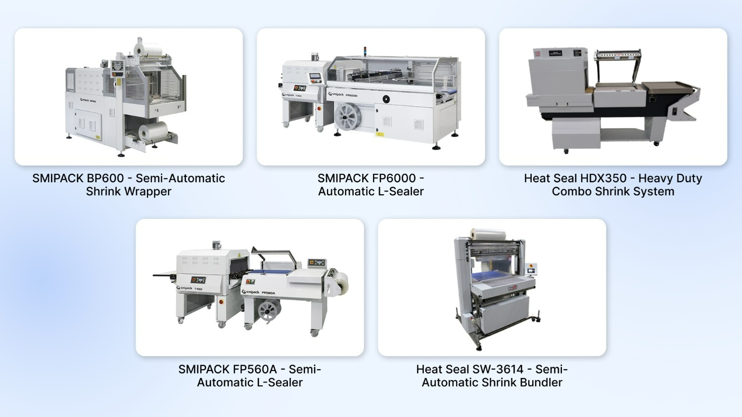 What Equipment Options Are Available for Shrink Film Packaging?