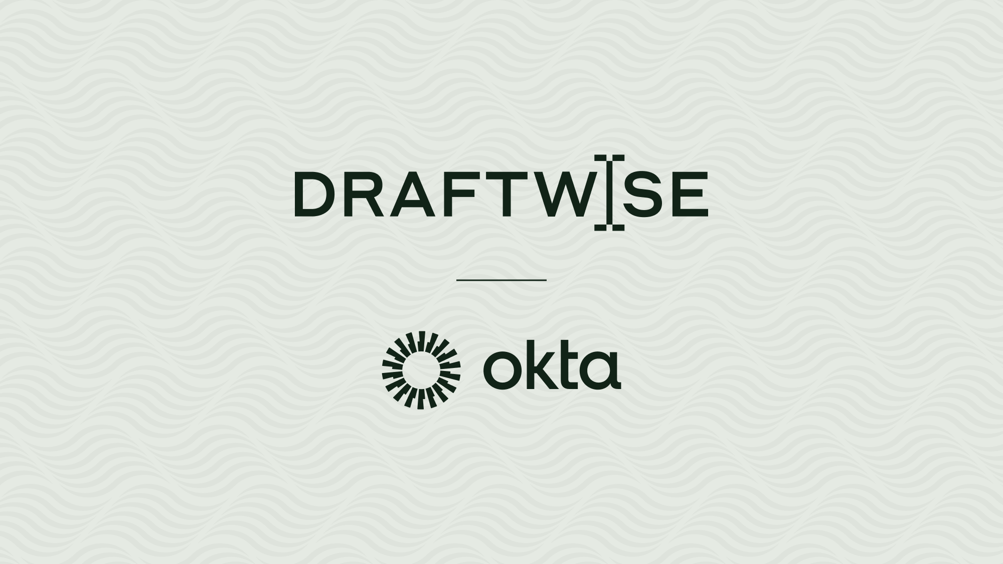 We’ve made it easy for in-house legal teams to authenticate into Draftwise through the same trusted identity provider they already use.