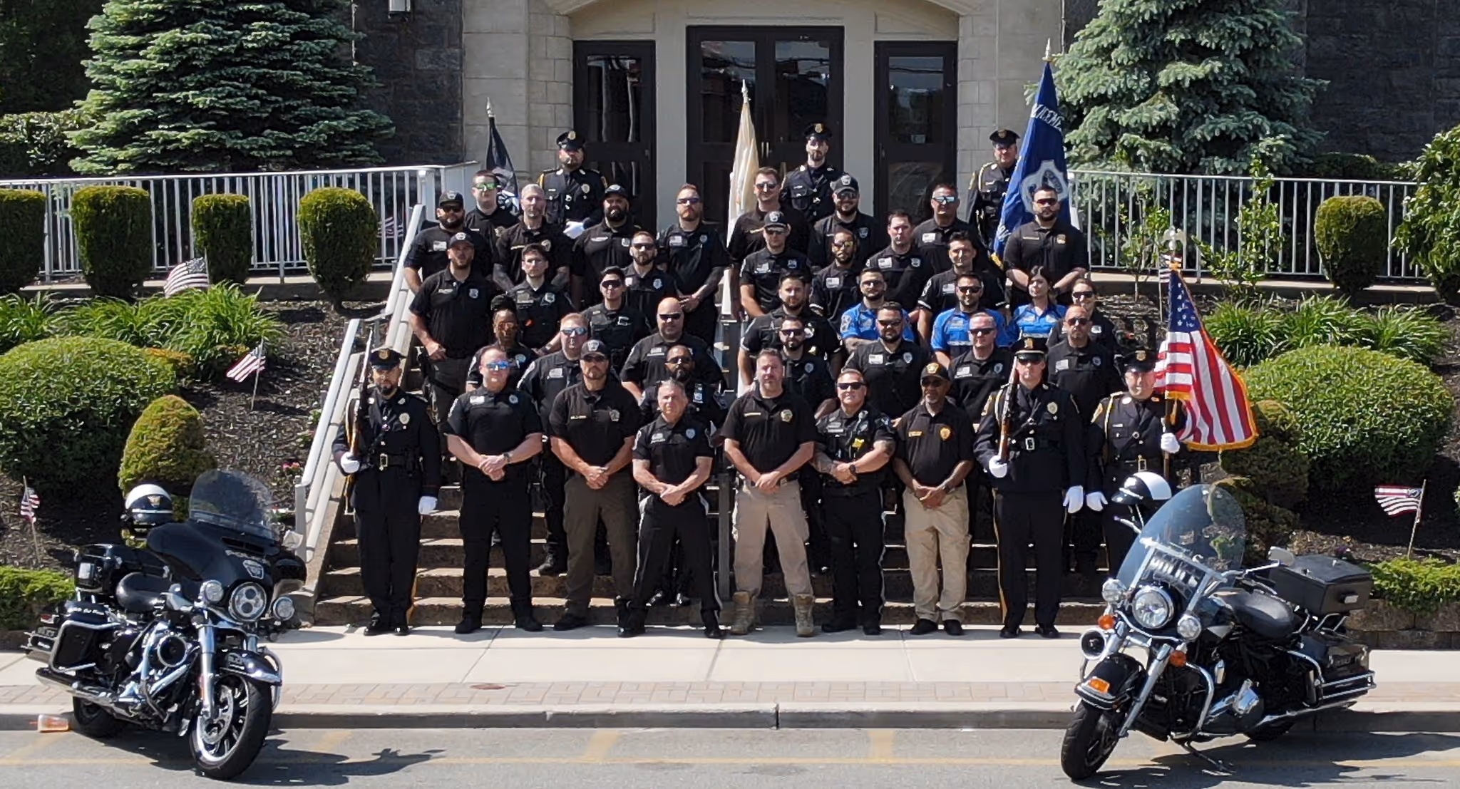 elmwood park pba officers group photo