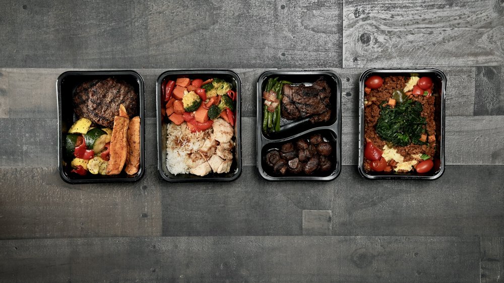 Pre-portioned medically tailored meals prepared for skilled nursing residents