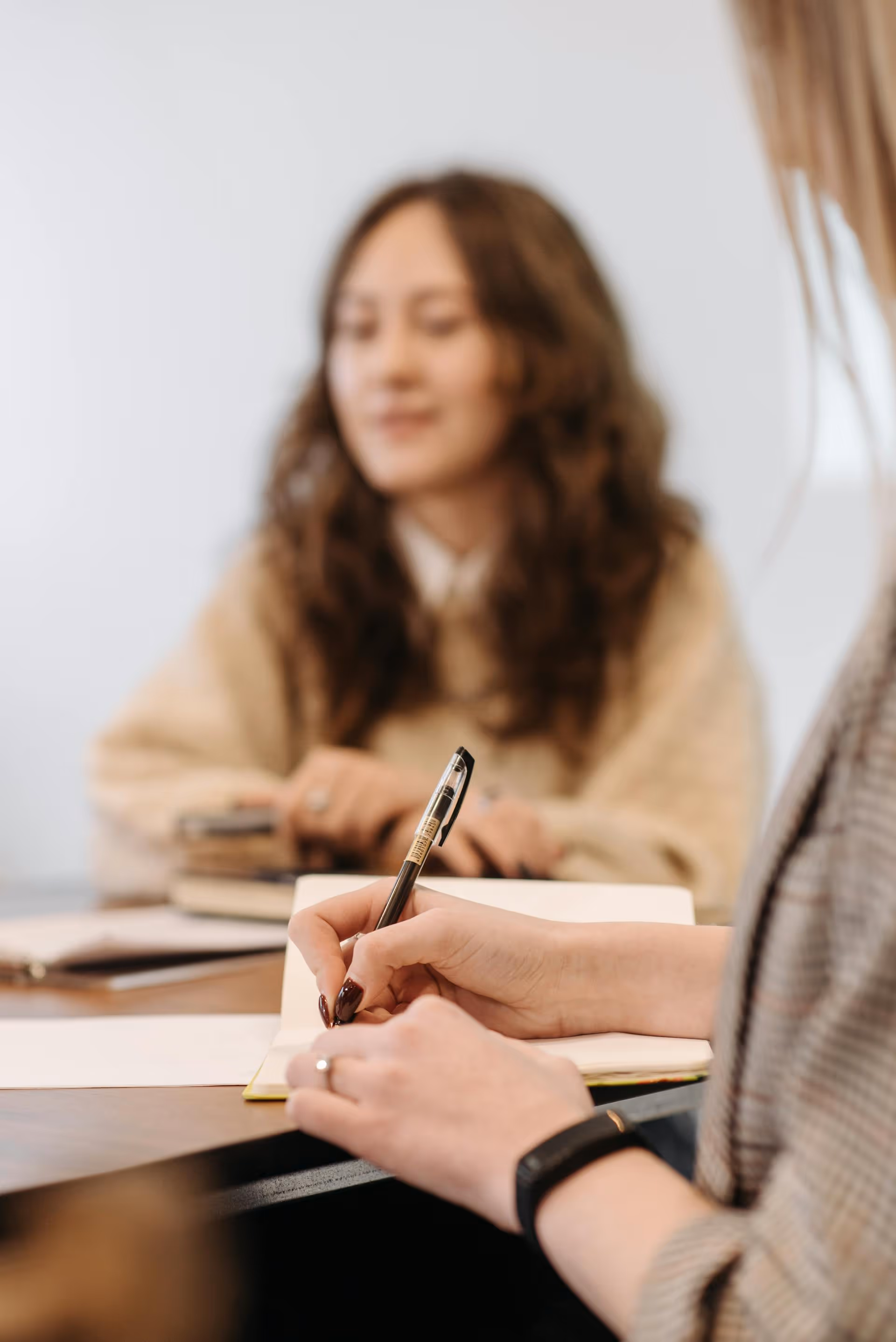 Student writing