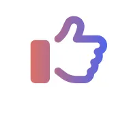 Symbol für Likes und Zustimmungen in der Multi-Channel-Inbox