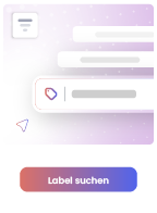 Filteransicht zur Suche und Auswahl von Labels in der Multi-Channel-Inbox