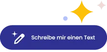 Blauer Button mit dem Text 'Schreibe mir einen Text' und einem Stift-Symbol.