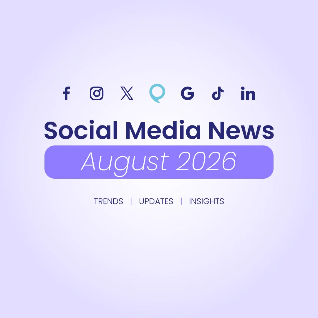 Social Media News und Updates im August 2026 zu Facebook, Instagram, X, Google, TikTok und LinkedIn sowie aktuellen Social Media Trends.