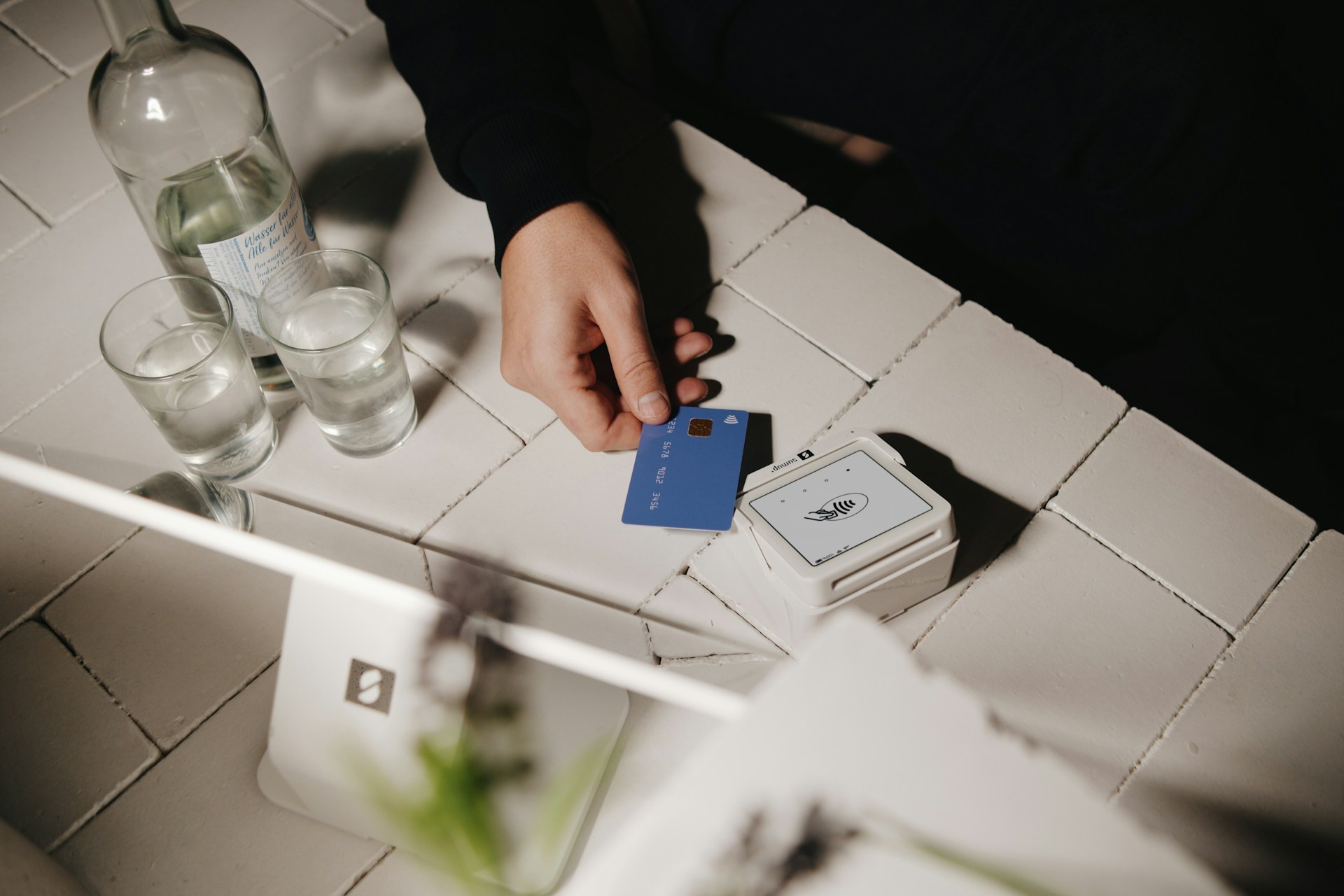 Person Using Card